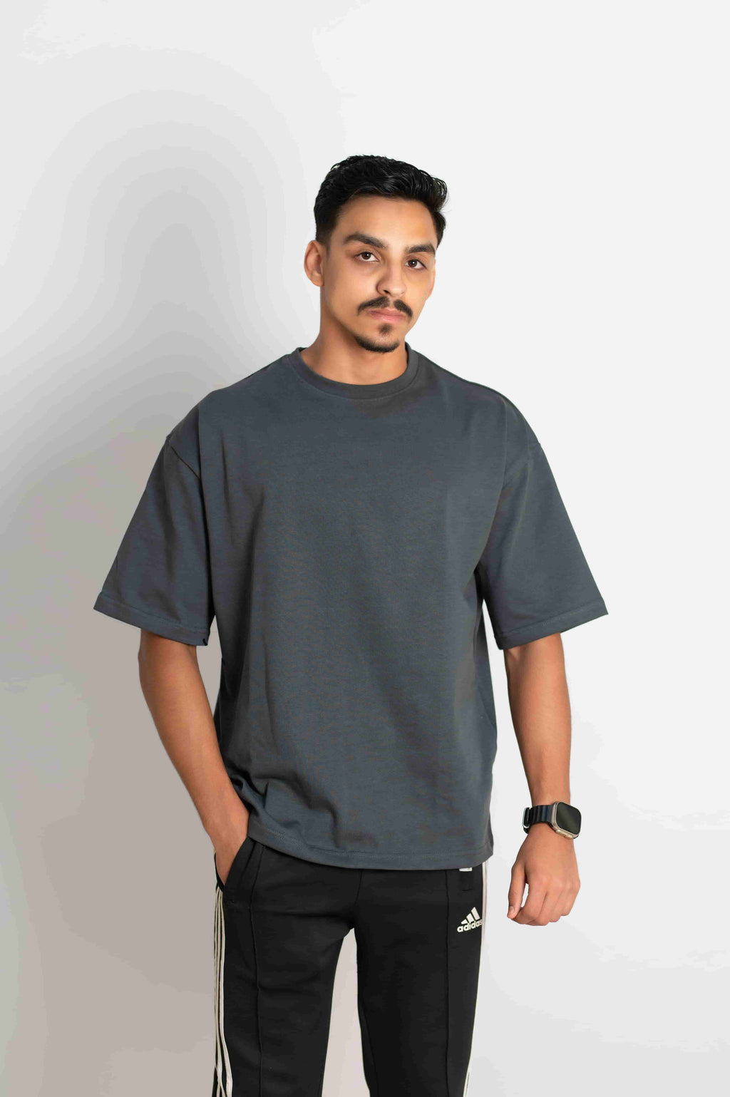 Iron Grey Oversized T-Shirt