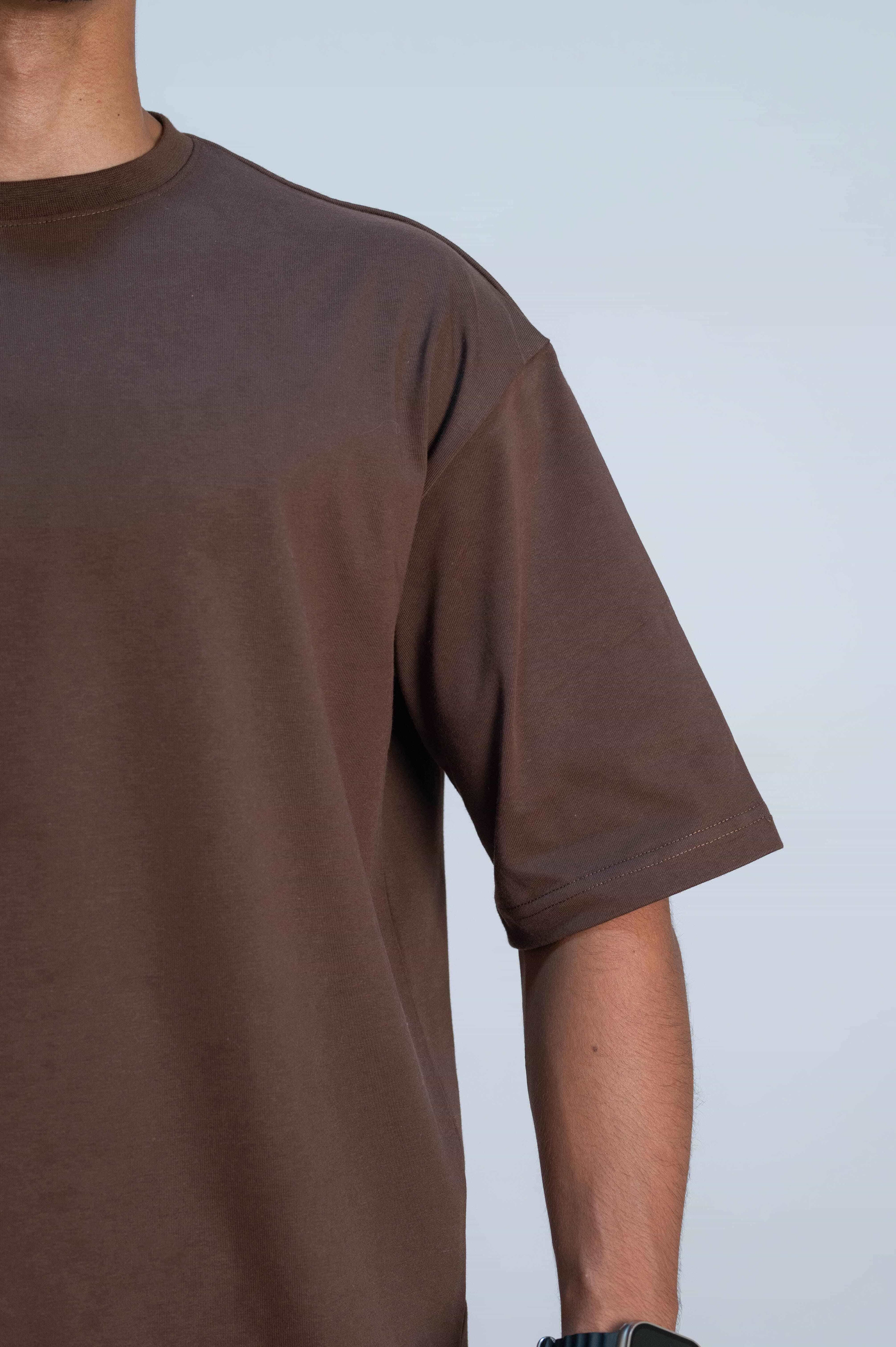 Brown Oversized T-Shirt