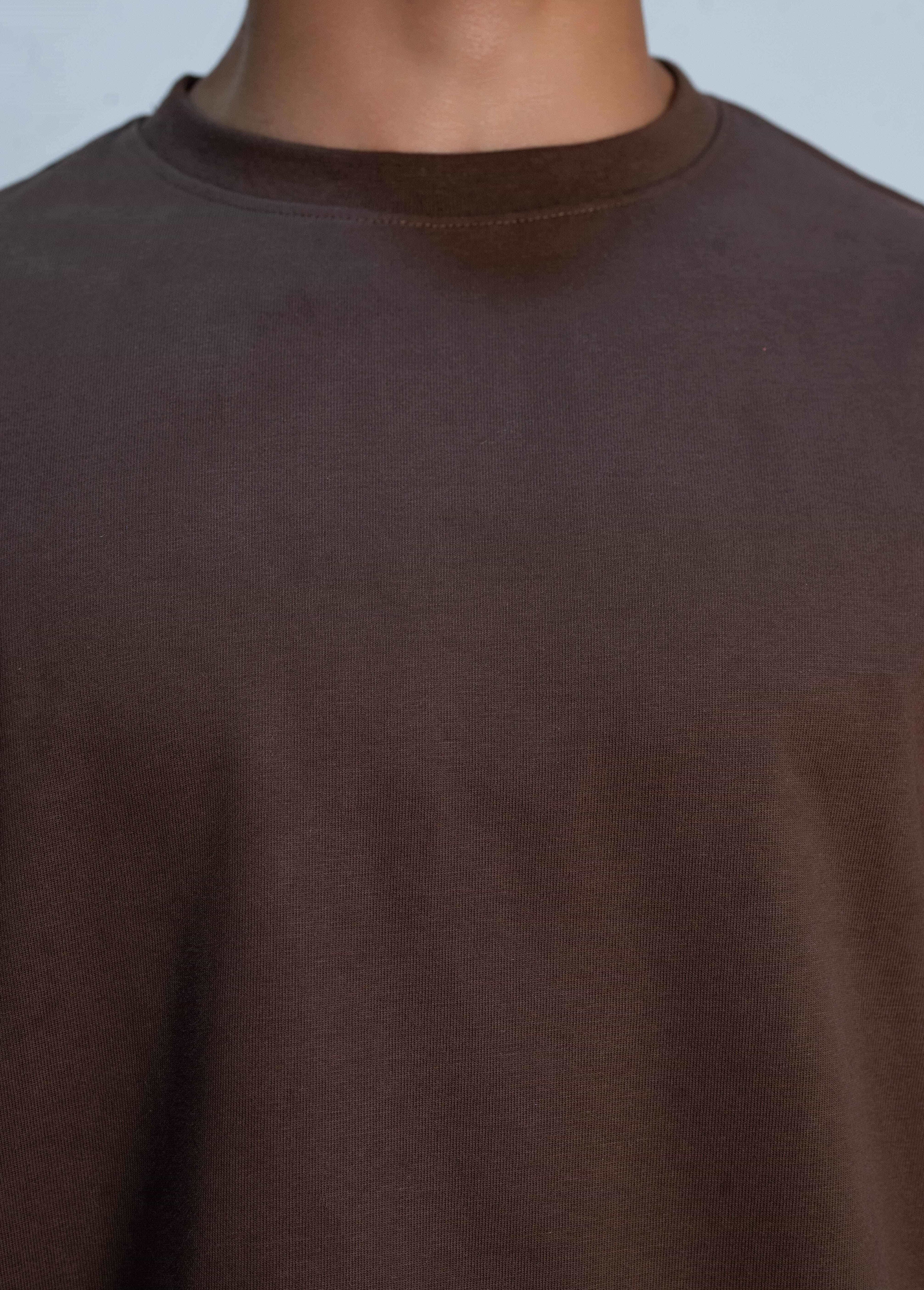 Brown Oversized T-Shirt