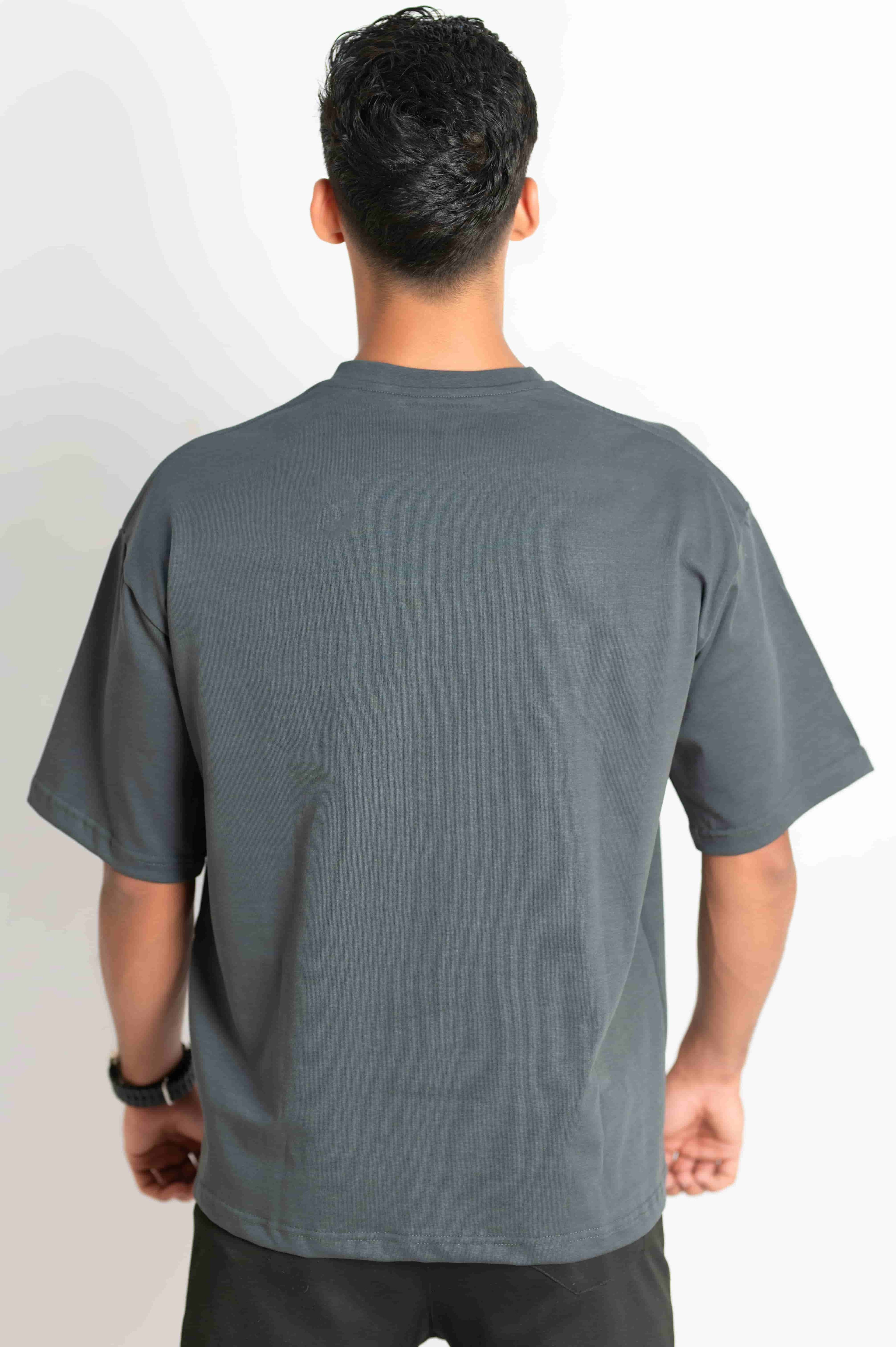 Iron Grey Oversized T-Shirt