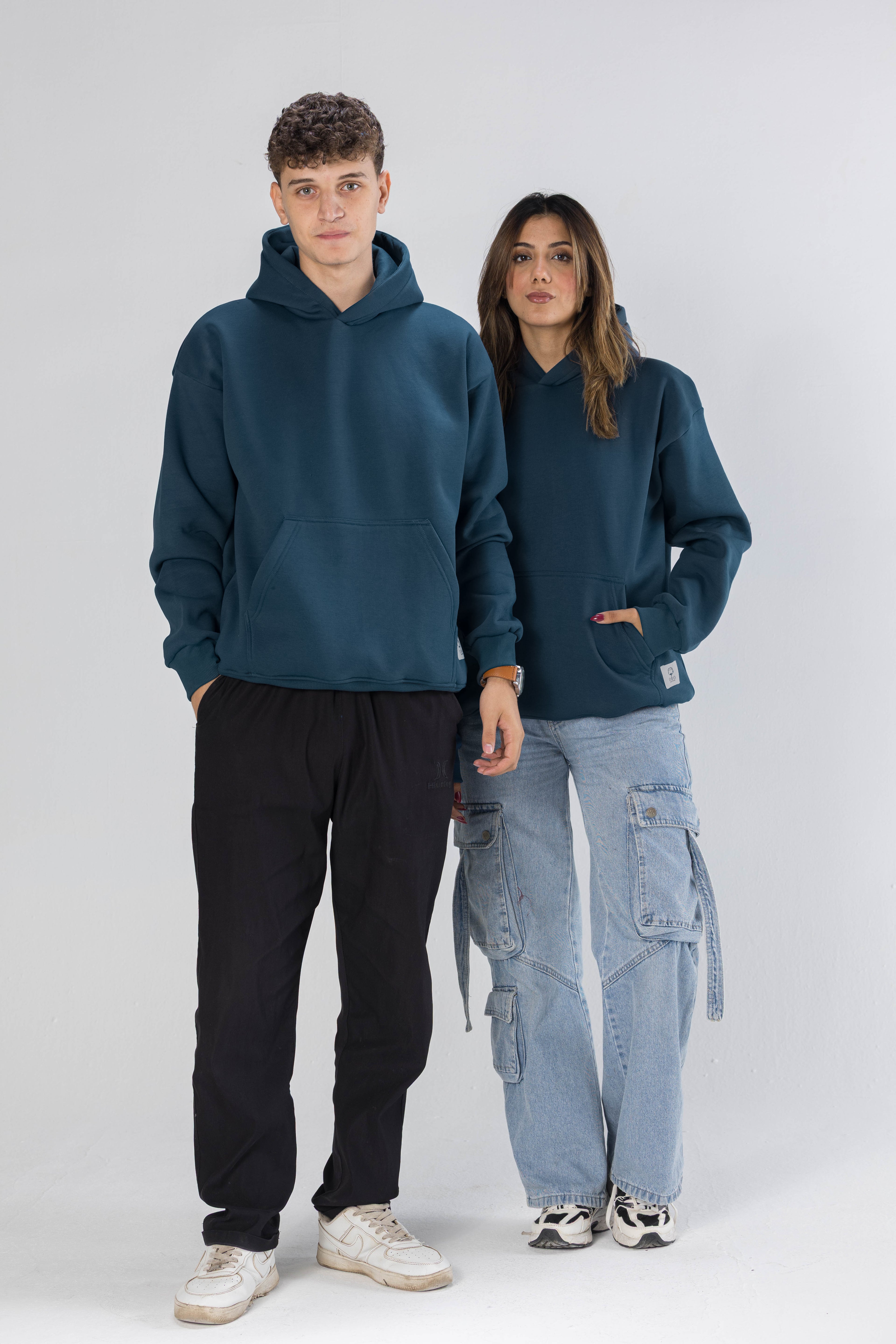 Petrol Oversized Hoodie