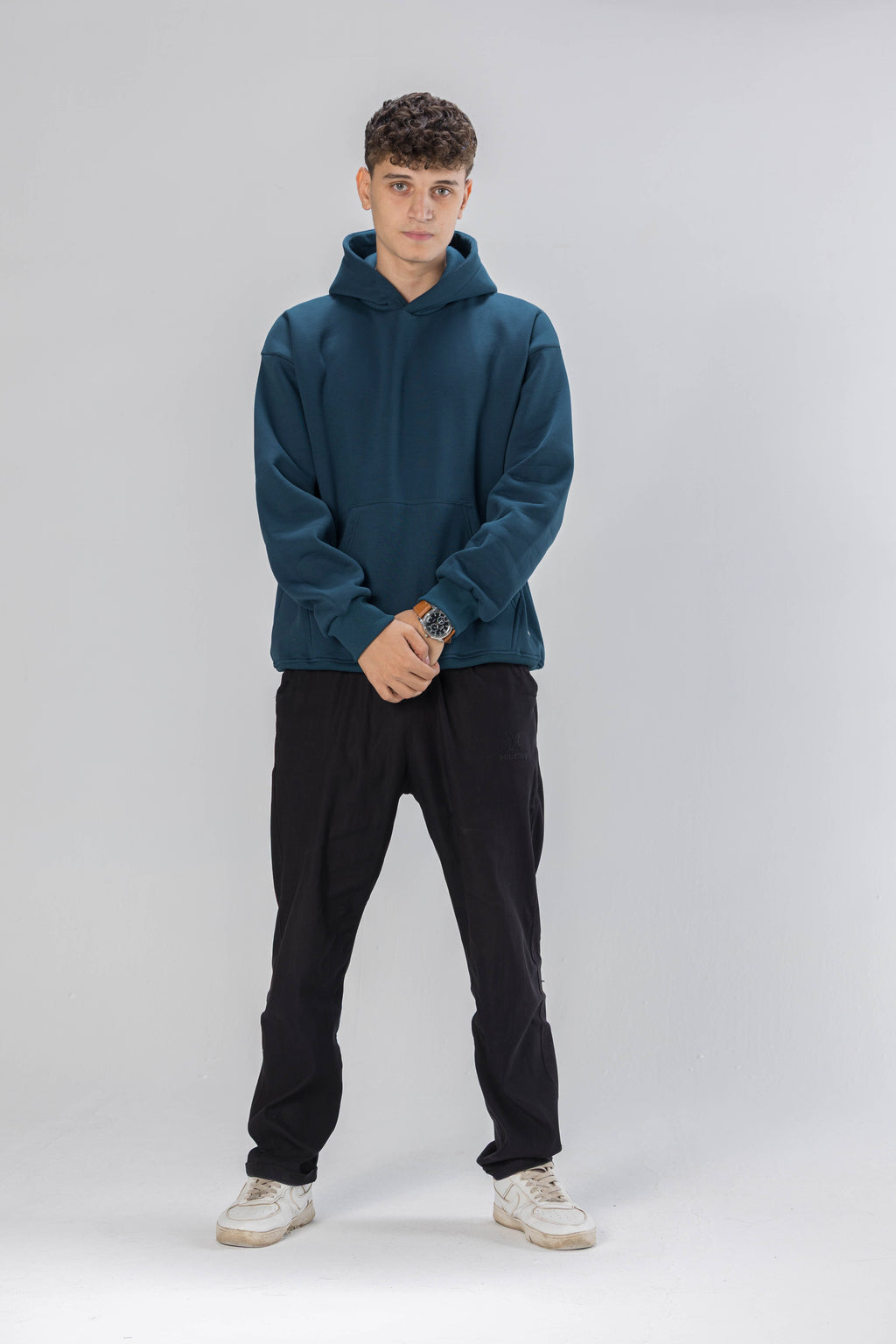 Petrol Oversized Hoodie
