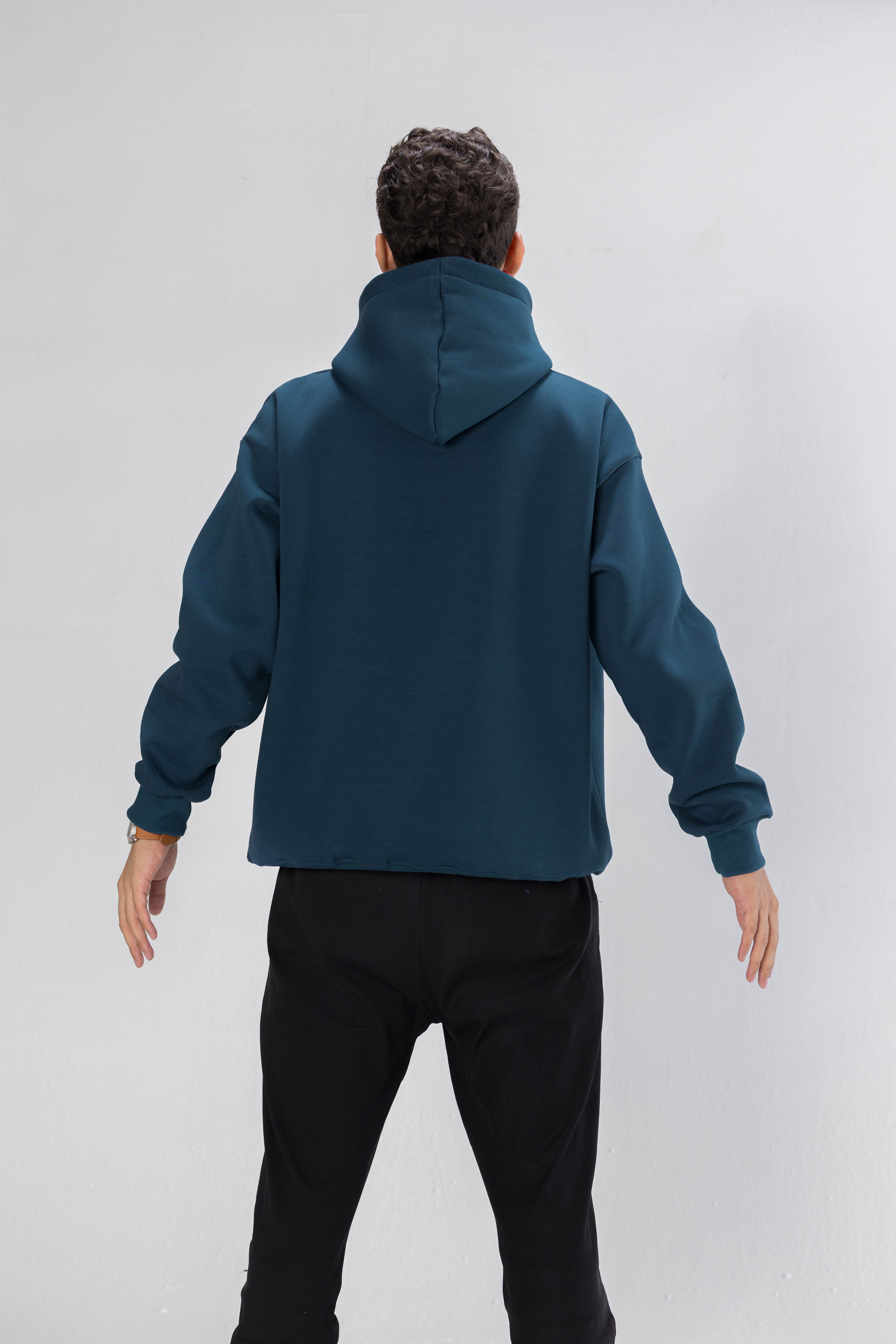 Petrol Oversized Hoodie