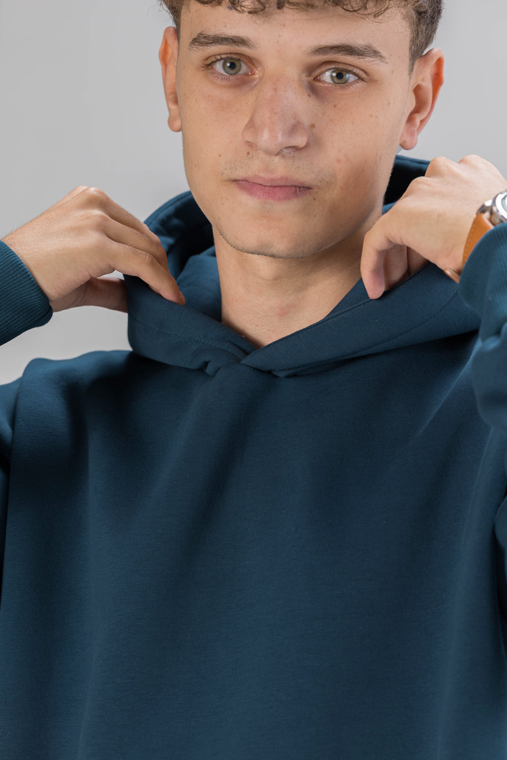 Petrol Oversized Hoodie