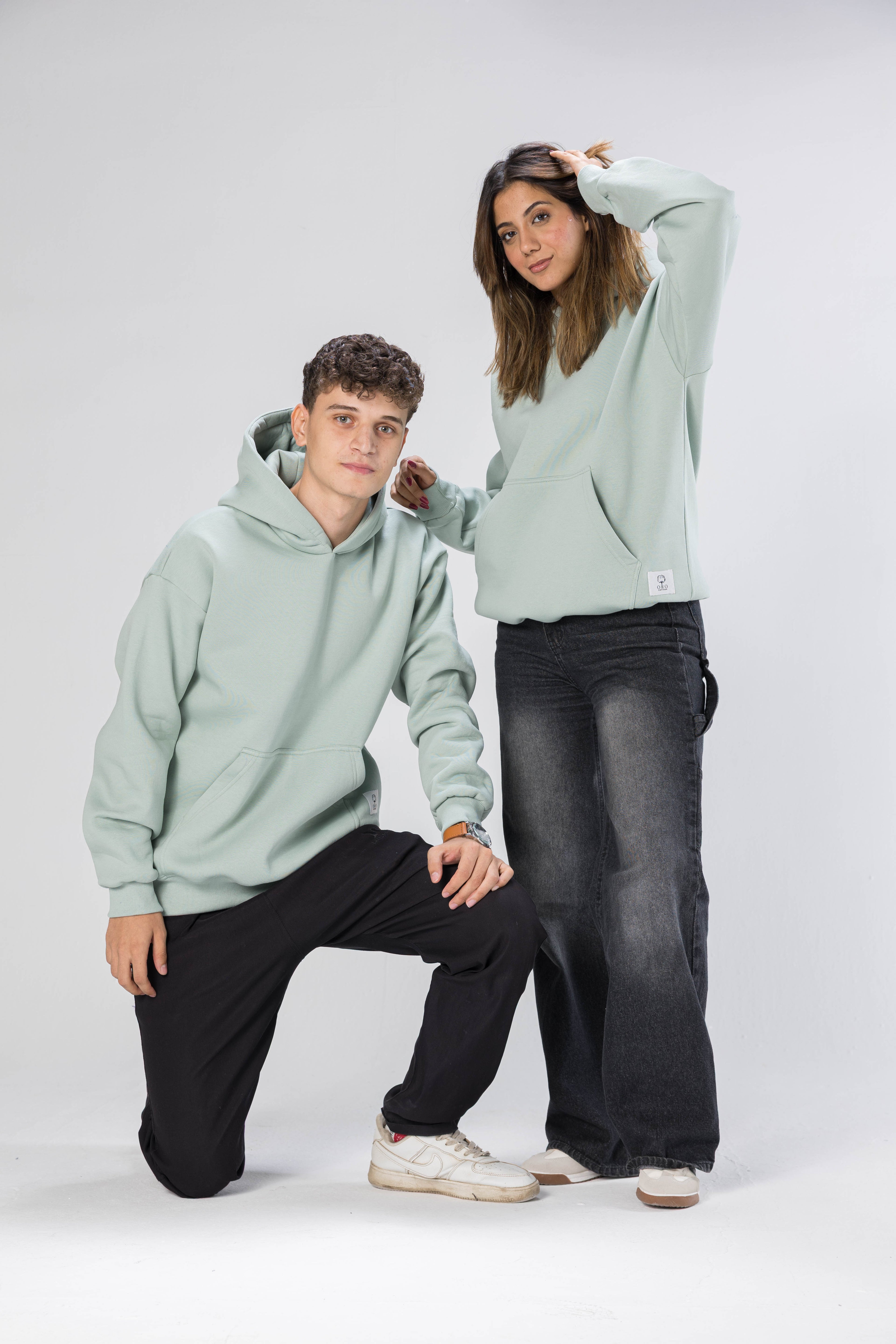 Mint Green Oversized Hoodie