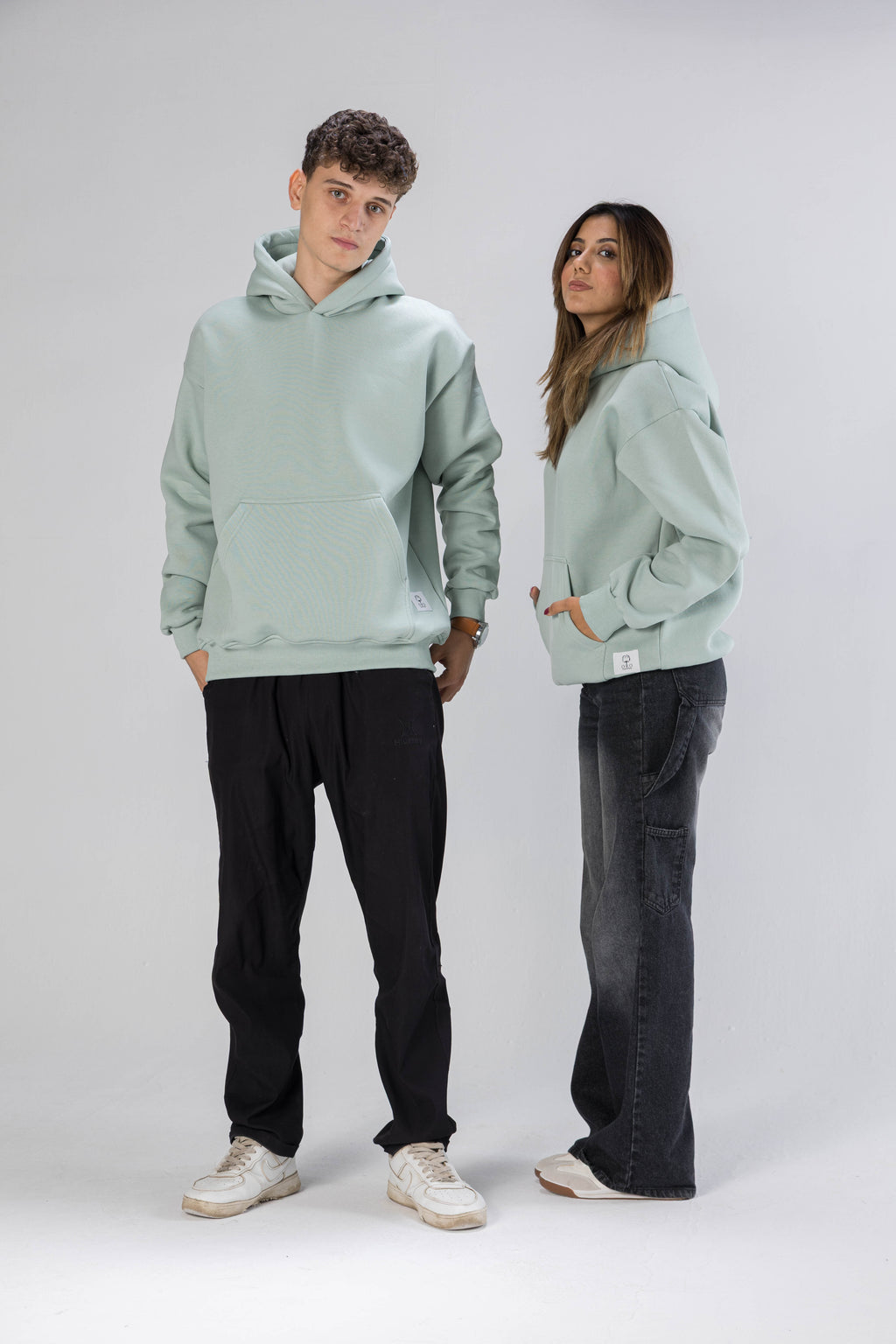 Mint Green Oversized Hoodie