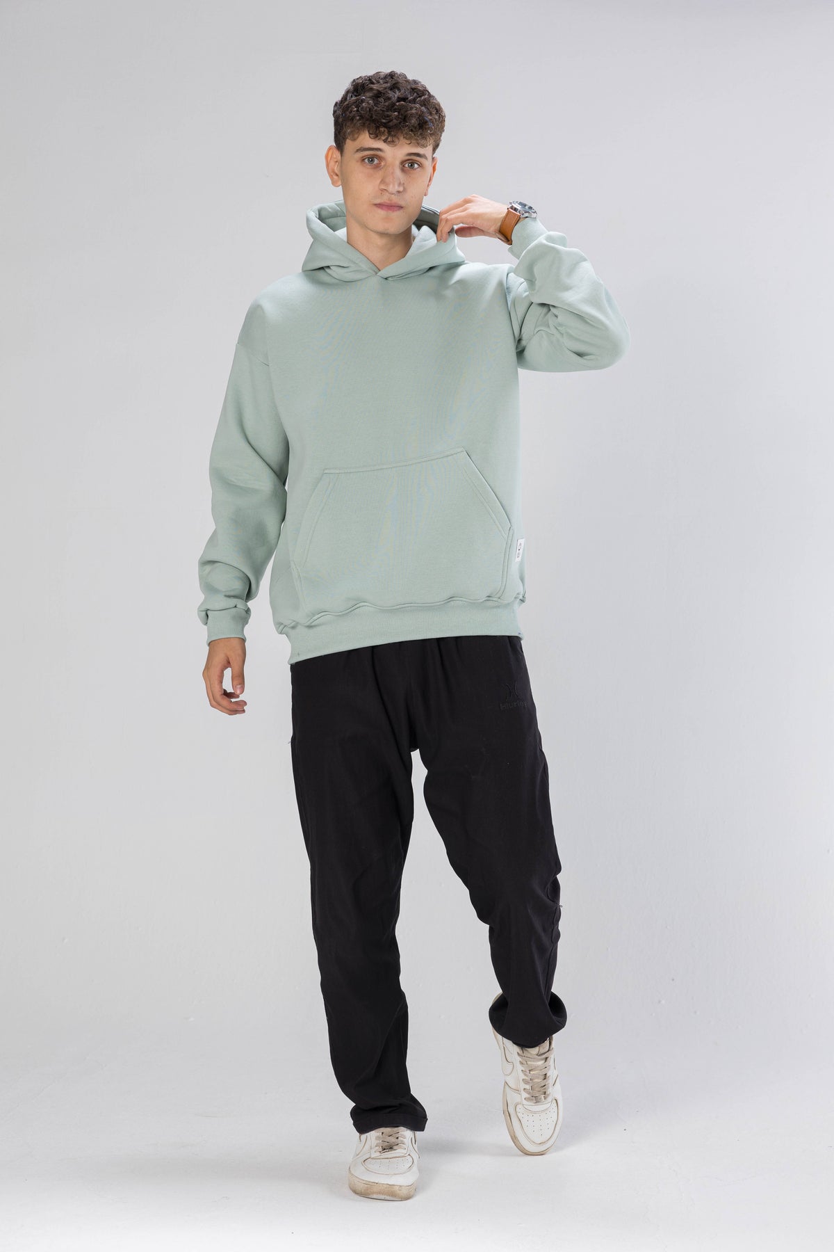 Mint Green Oversized Hoodie