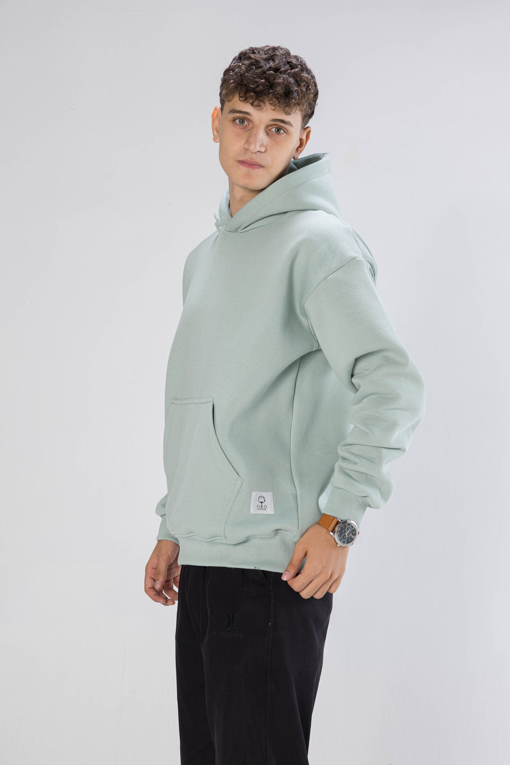 Mint Green Oversized Hoodie
