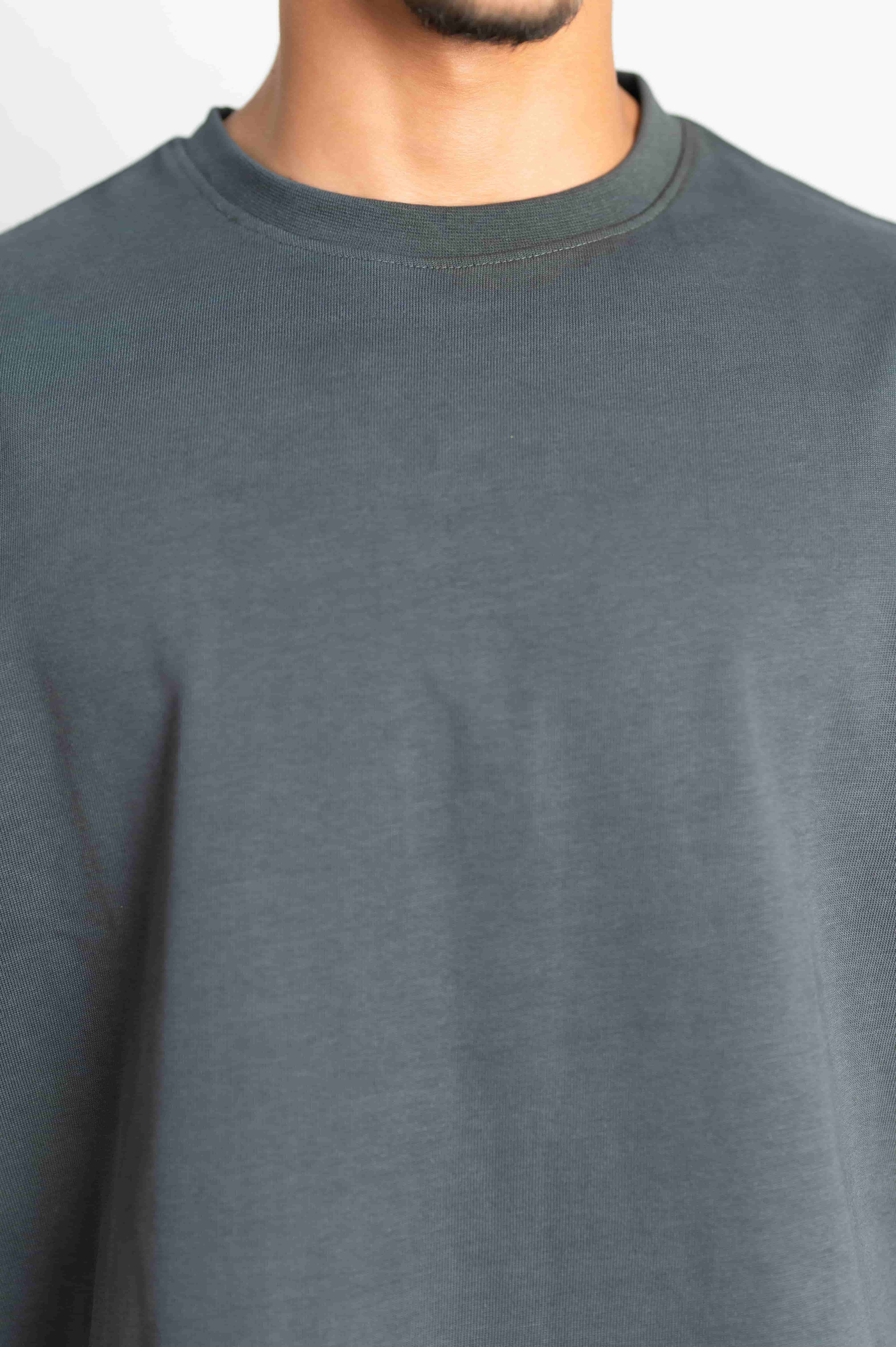 Iron Grey Oversized T-Shirt