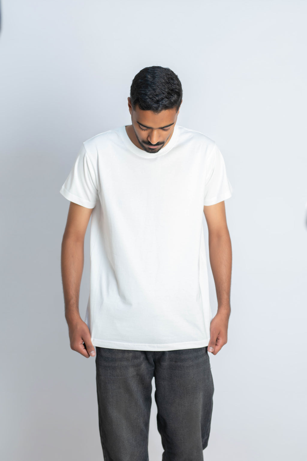 White Basic T-Shirt