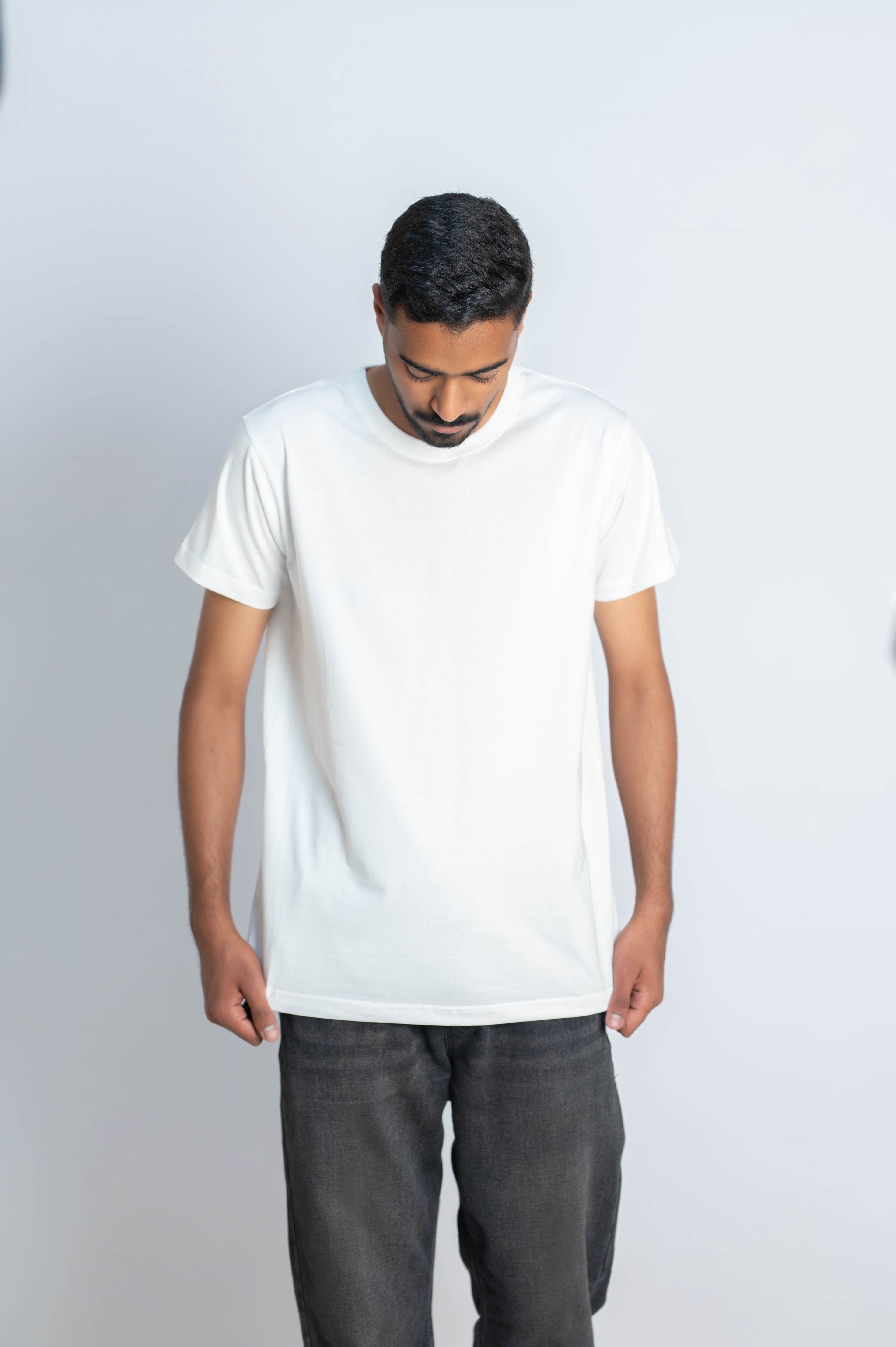White Basic T-Shirt