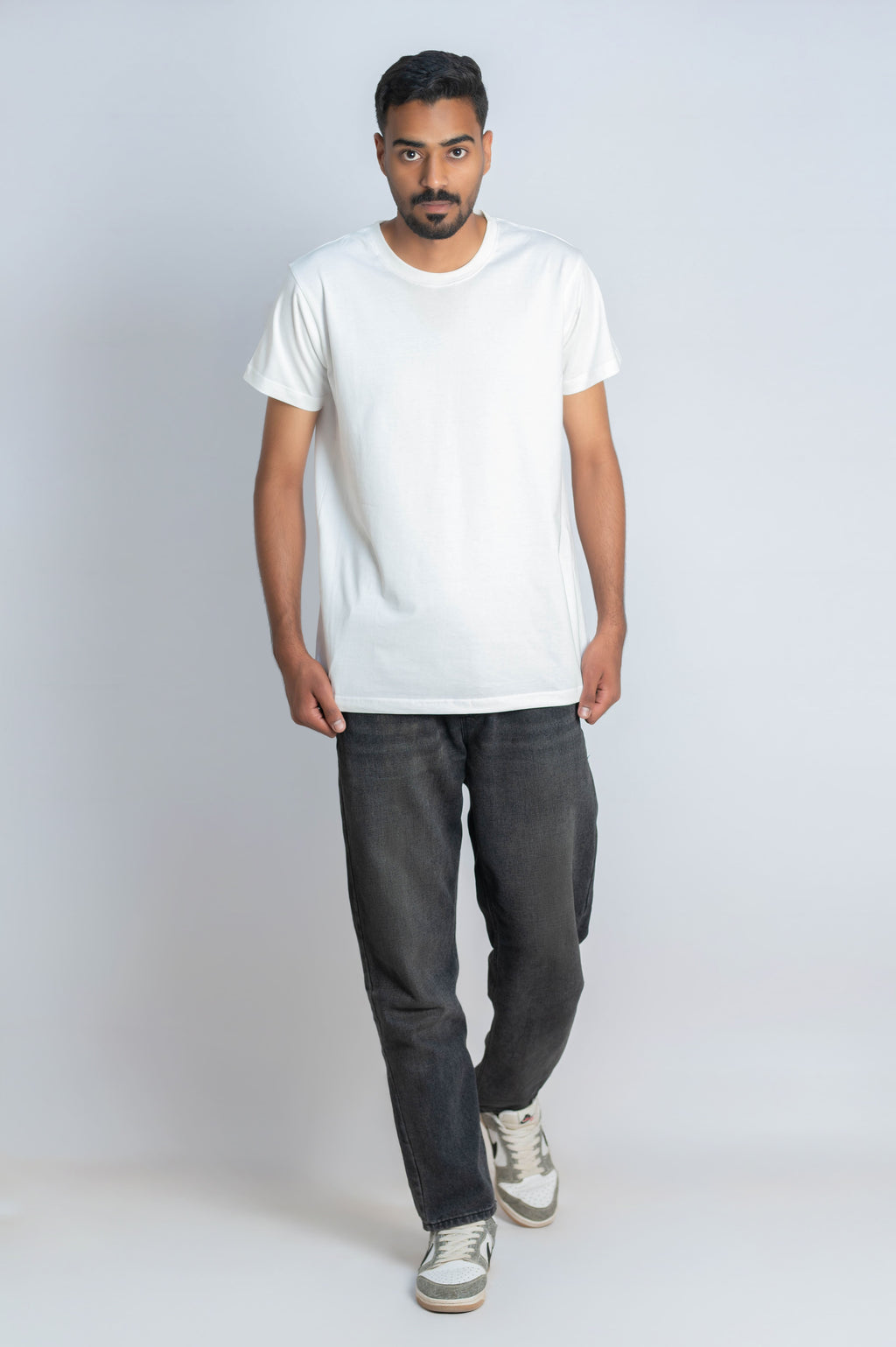 White Basic T-Shirt