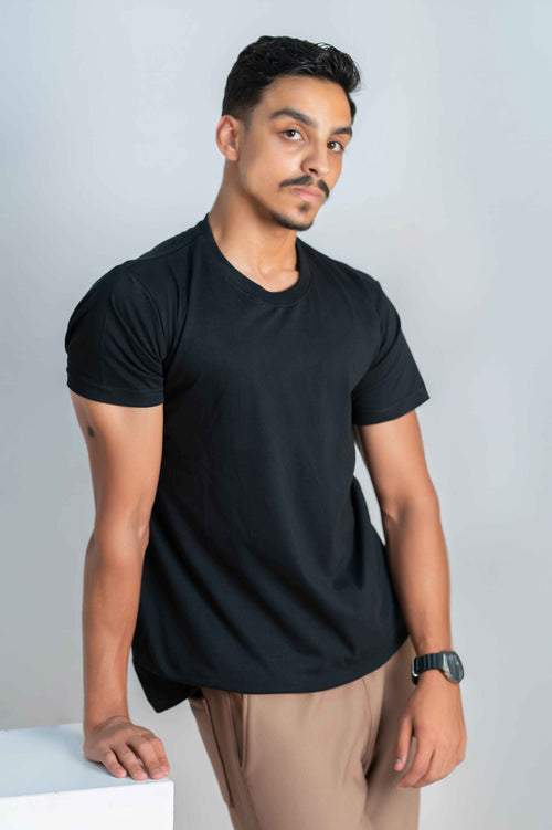 Black Basic T-Shirt