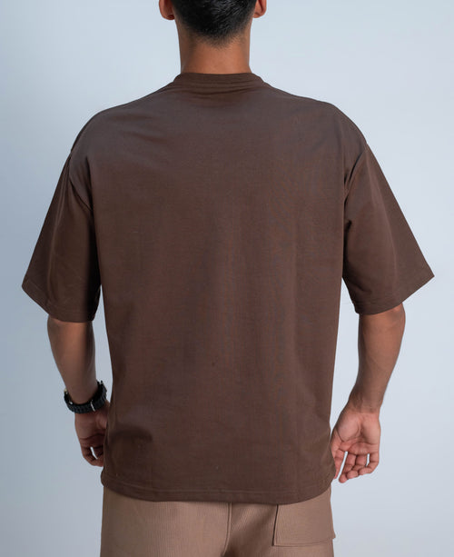 Brown Oversized T-Shirt